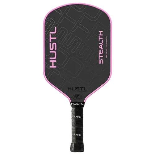 HUSTL Pickleball HUSTL Stealth Raw Carbon 16mm (Control)